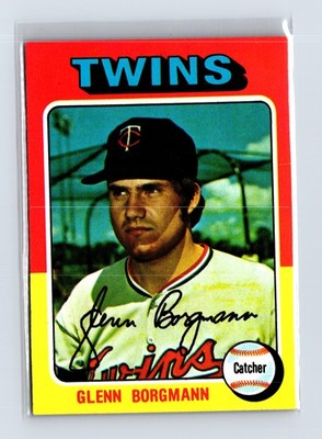 1975 Topps Baseball - SET BREAK - #127 Glenn Borgmann
