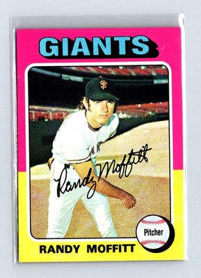 1975 Topps Baseball - SET BREAK - #132 Randy Moffitt