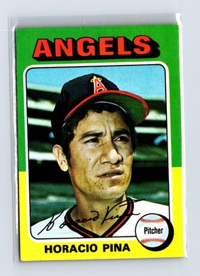 1975 Topps Baseball - SET BREAK - #139 Horacio Pina