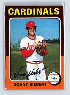 1975 Topps Baseball - SET BREAK - #328 Sonny Siebert