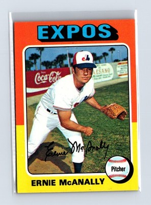 1975 Topps Baseball - SET BREAK - #318 Ernie McAnally