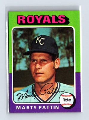 1975 Topps Baseball - SET BREAK - #413 Marty Pattin
