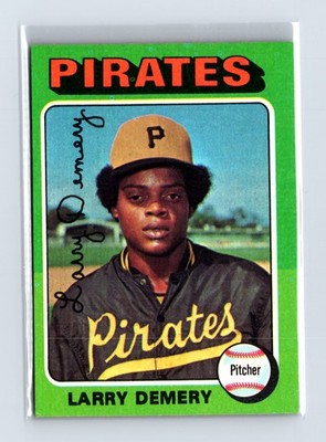 1975 Topps Baseball - SET BREAK - #433 Larry Demery (RC)