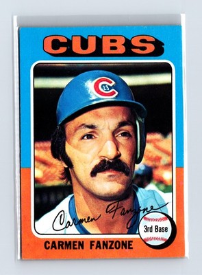 1975 Topps Baseball - SET BREAK - #363 Carmen Fanzone