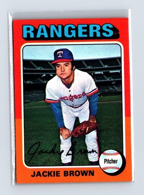 1975 Topps Baseball - SET BREAK - #316 Jackie Brown