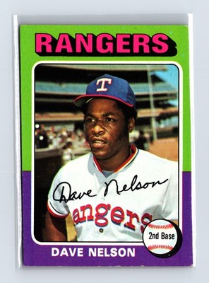 1975 Topps Baseball - SET BREAK - #435 Dave Nelson