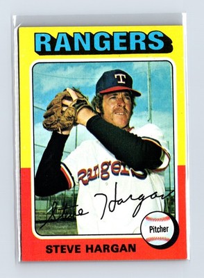 1975 Topps Baseball - SET BREAK - #362 Steve Hargan