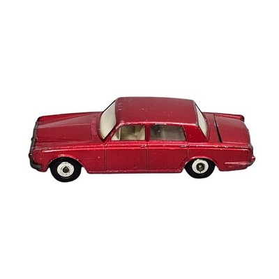 Matchbox Series No 24 Rolls Royce Silver Shadow Red Diecast Toy Car by Lesney - Image 2