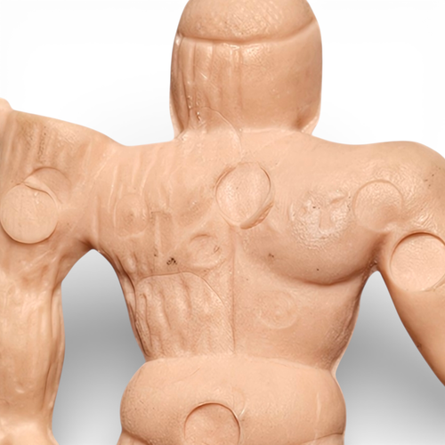 Vintage Flesh M.U.S.C.L.E. Rubber Kinkeshi Bam Bam Ji Kinnikuman - Image 3