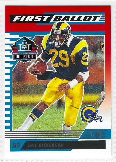 2025 Score - First Ballot - Eric Dickerson #4