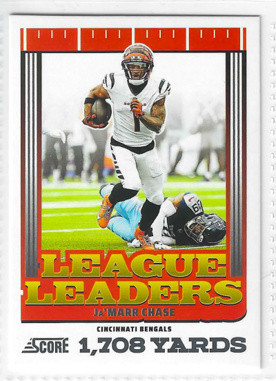 2025 Score - League Leaders - Ja'Marr Chase #2