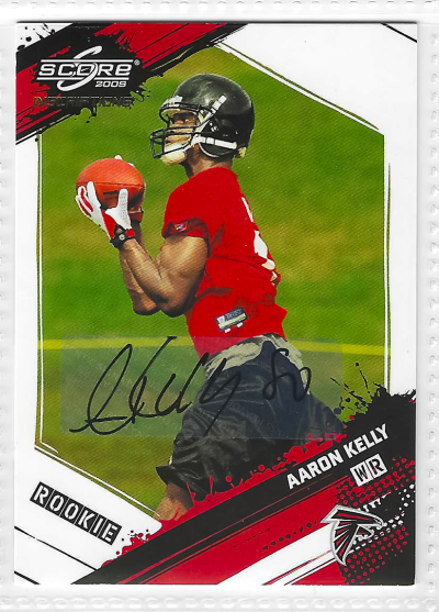 2009 Score Inscriptions - Rookie Aaron Kelly #303 Autographs /799 (AU, RC)