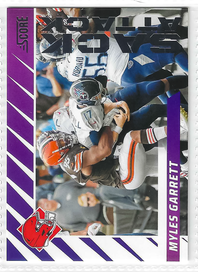 2024 Score - Sack Attack Myles Garrett #8