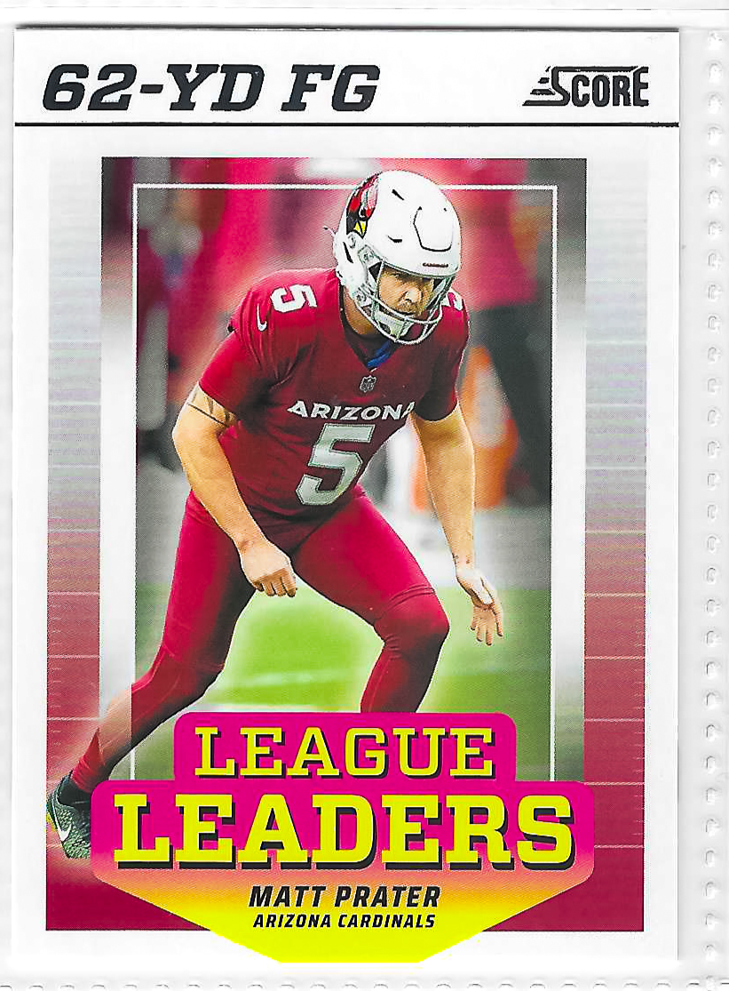 2024 Score - League Leaders Matt Prater #LL-MPR