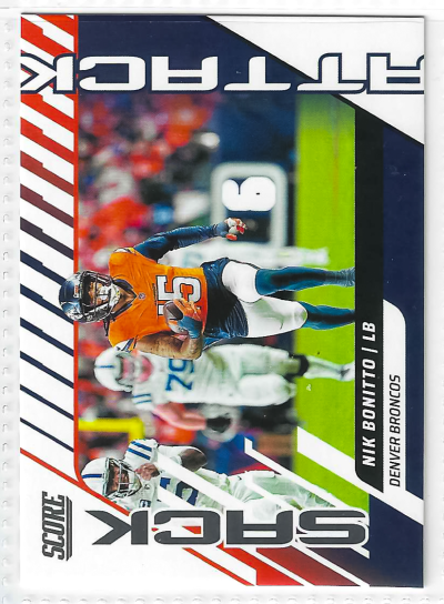 2025 Score - Sack Attack - Nik Bonitto #1