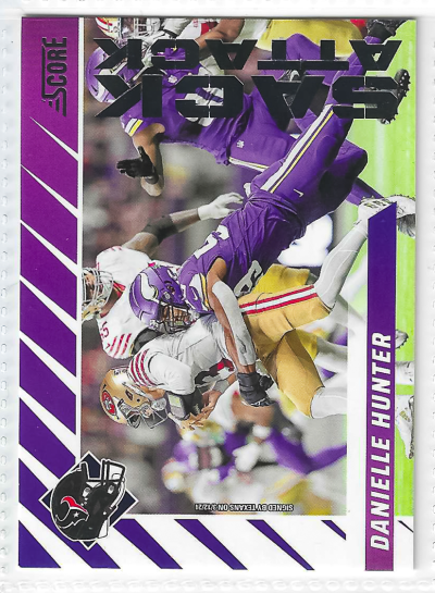 2024 Score - Sack Attack Danielle Hunter #12