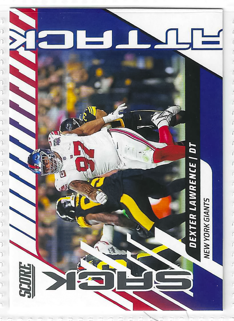 2025 Score - Sack Attack - Dexter Lawrence #10
