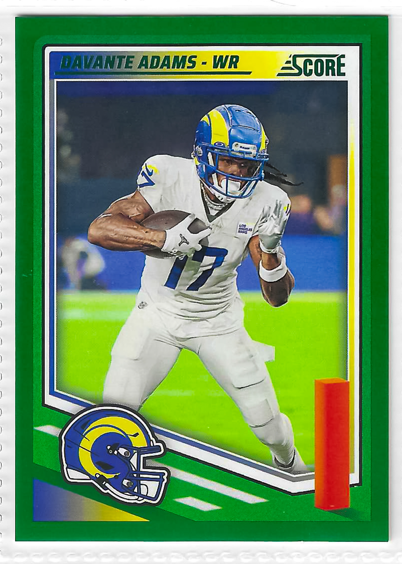 2025 Score GREEN - Davante Adams #73