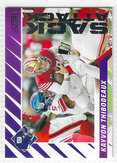 2024 Score - Sack Attack Kayvon Thibodeaux #7