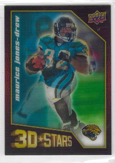 2009 Upper Deck - 3d Stars Maurice Jones-Drew #3D-23