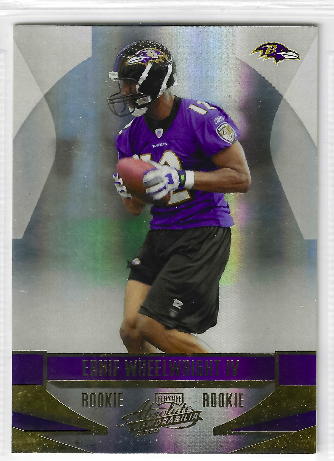 2008 Playoff Absolute Memorabilia - Rookie Ernie Wheelwright IV #182 /799 (RC)