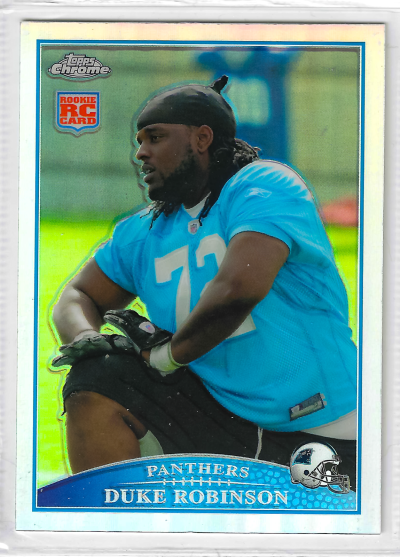 2009 Topps Chrome - Duke Robinson #TC146 Refractor (RC)