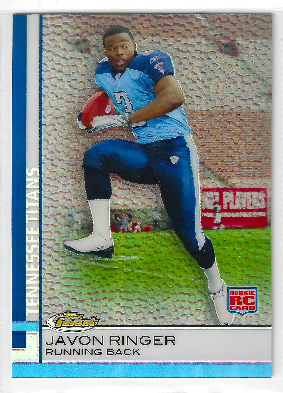 2009 Topps Finest - Javon Ringer #64 Refractor (RC)
