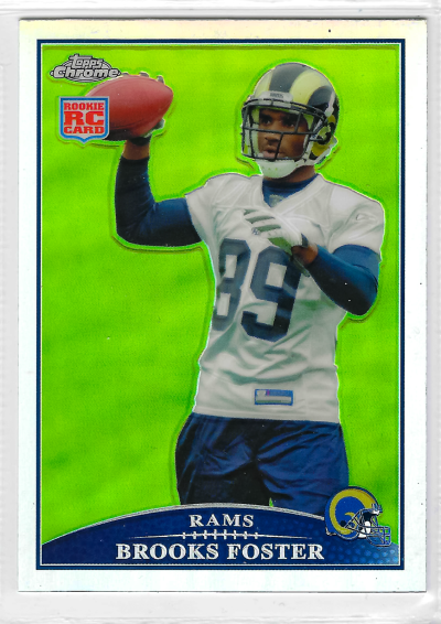 2009 Topps Chrome - Brooks Foster #TC129 (RC)