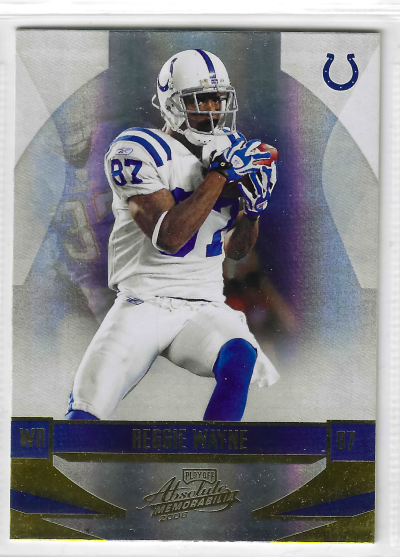 2008 Donruss Gridiron Gear - Reggie Wayne #44