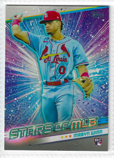 2024 Topps Series 2 - Stars of Mlb Masyn Winn #SMLB-54 (RC)