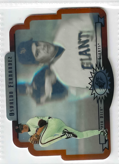 1996 SPx Uppder Deck - Osvaldo Fernandez #53 Gold (RC)