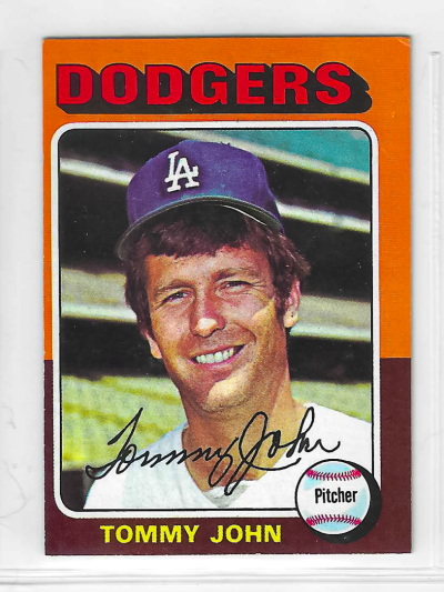 1975 Topps MINI Baseball - SET BREAK - Tommy John #47