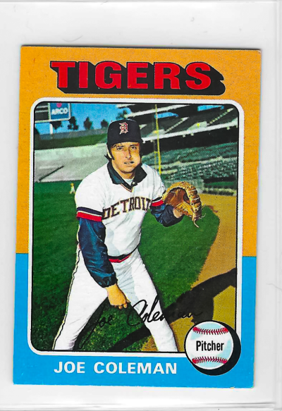 1975 Topps MINI Baseball - SET BREAK - Joe Coleman #42