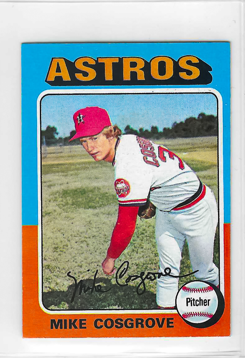 1975 Topps MINI Baseball - SET BREAK - Mike Cosgrove (RC) #96