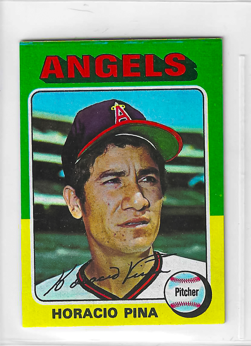 1975 Topps MINI Baseball - SET BREAK - Horacio Pina #139