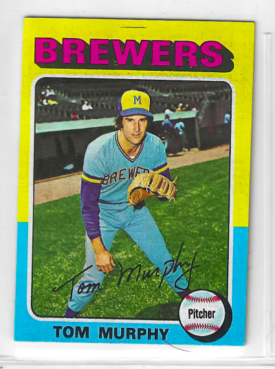 1975 Topps MINI Baseball - SET BREAK - Tom Murphy #28