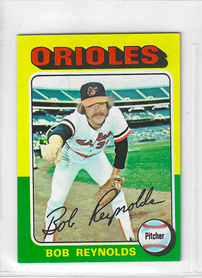 1975 Topps MINI Baseball - SET BREAK - Bob Reynolds #142