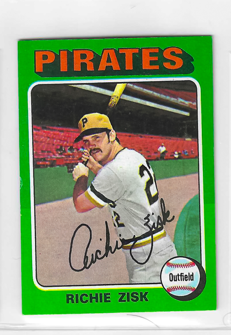 1975 Topps MINI Baseball - SET BREAK - Richie Zisk #77