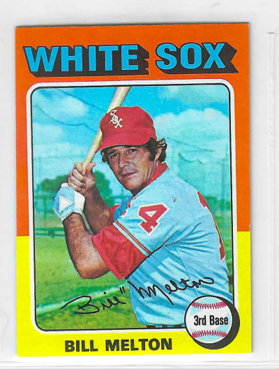 1975 Topps MINI Baseball - SET BREAK - Bill Melton #11
