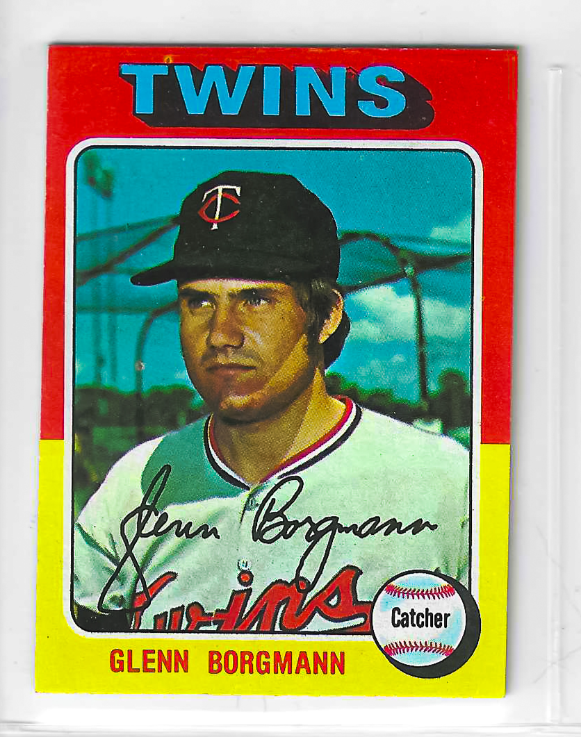 1975 Topps MINI Baseball - SET BREAK - Glenn Borgmann #127