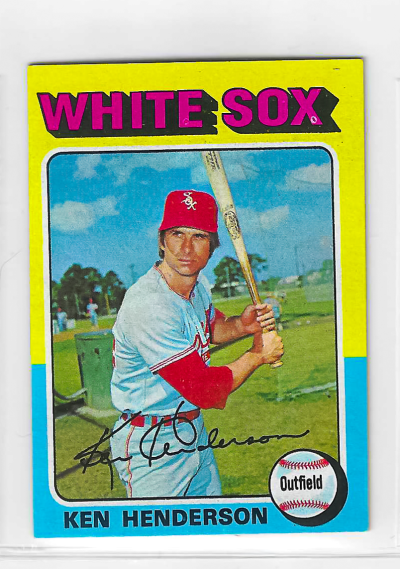 1975 Topps MINI Baseball - SET BREAK - Ken Henderson #59