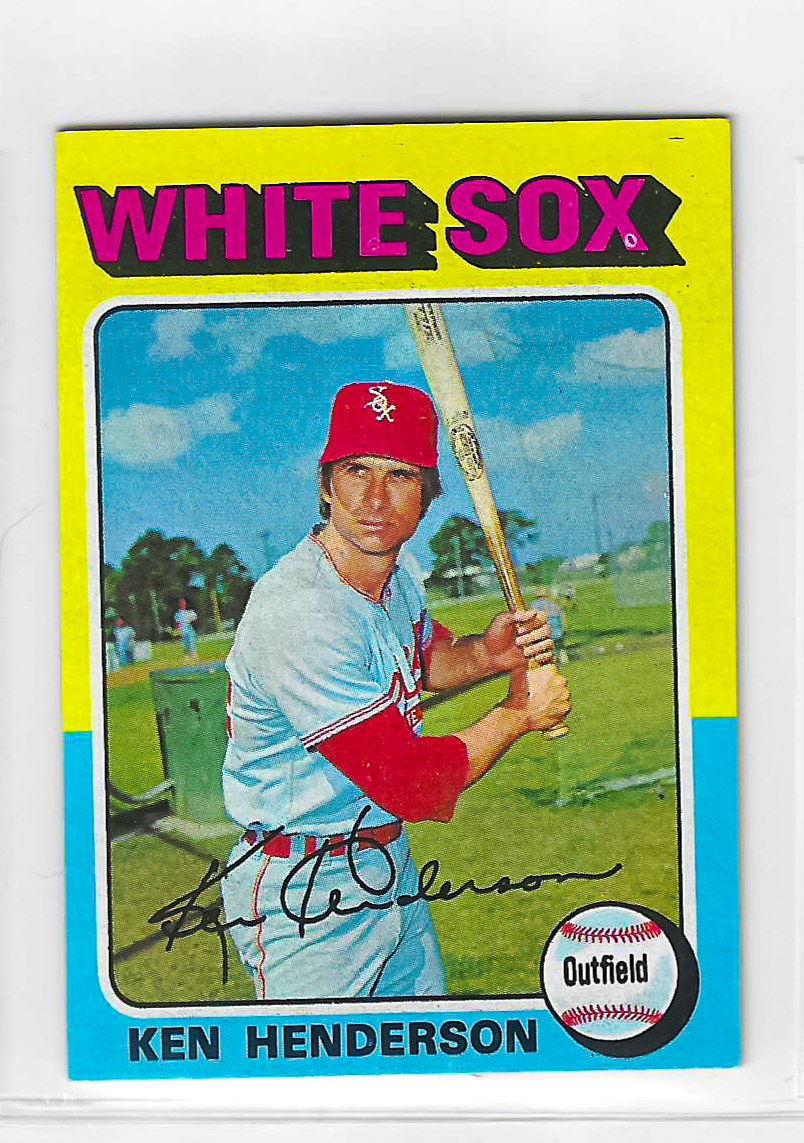 1975 Topps MINI Baseball - SET BREAK - Ken Henderson #59