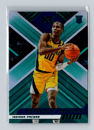 2022-23 Panini Chronicles Teal - Xr Bennedict Mathurin #291 (RC)