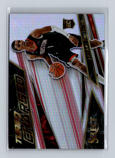 2022-23 Panini Select - Turbocharged Jabari Smith Jr. #8 (RC)