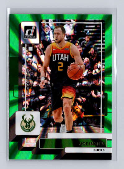 2022-23 Panini Donruss - Joe Ingles #198 Holo Green Laser