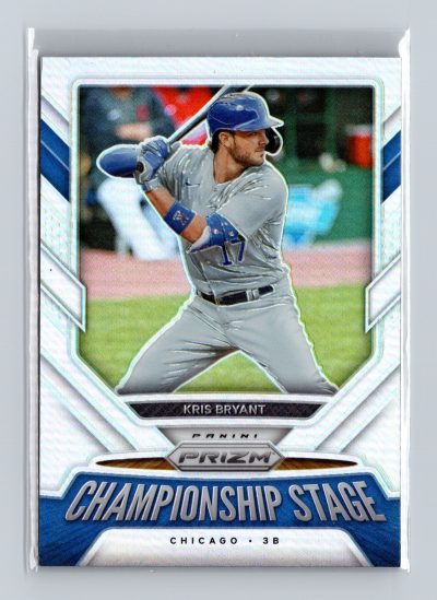 2021 Panini Prizm - Championship Stage Kris Bryant #CS9 Silver Prizm