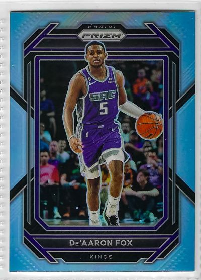 2022-23 Panini Prizm - De'Aaron Fox #118 Silver Prizm