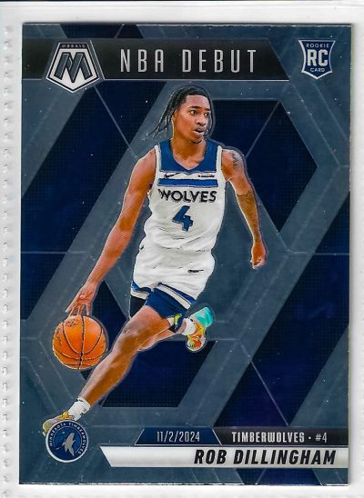 2024-25 Panini Mosaic - NBA Debut Robert Dillingham #270 (RC)