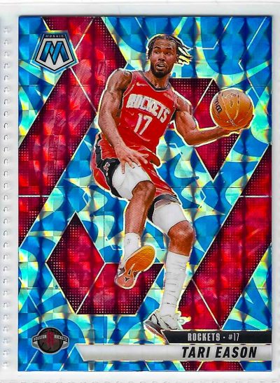 2024-25 Panini Mosaic - Tari Eason #70 Reactive Blue Mosaic Prizm