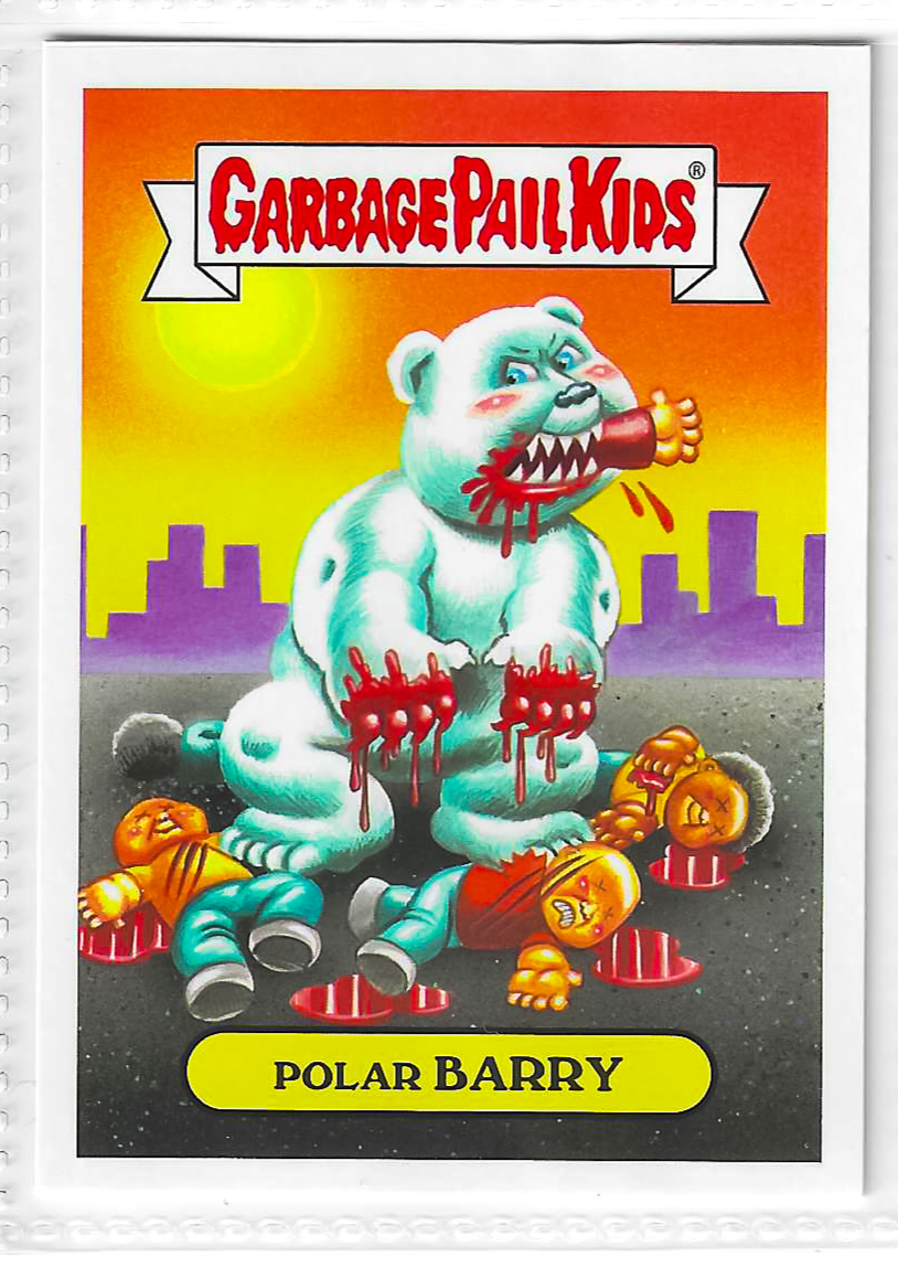 2017 Topps Garbage Pail Kids Adam-Geddon Polar Barry #2a